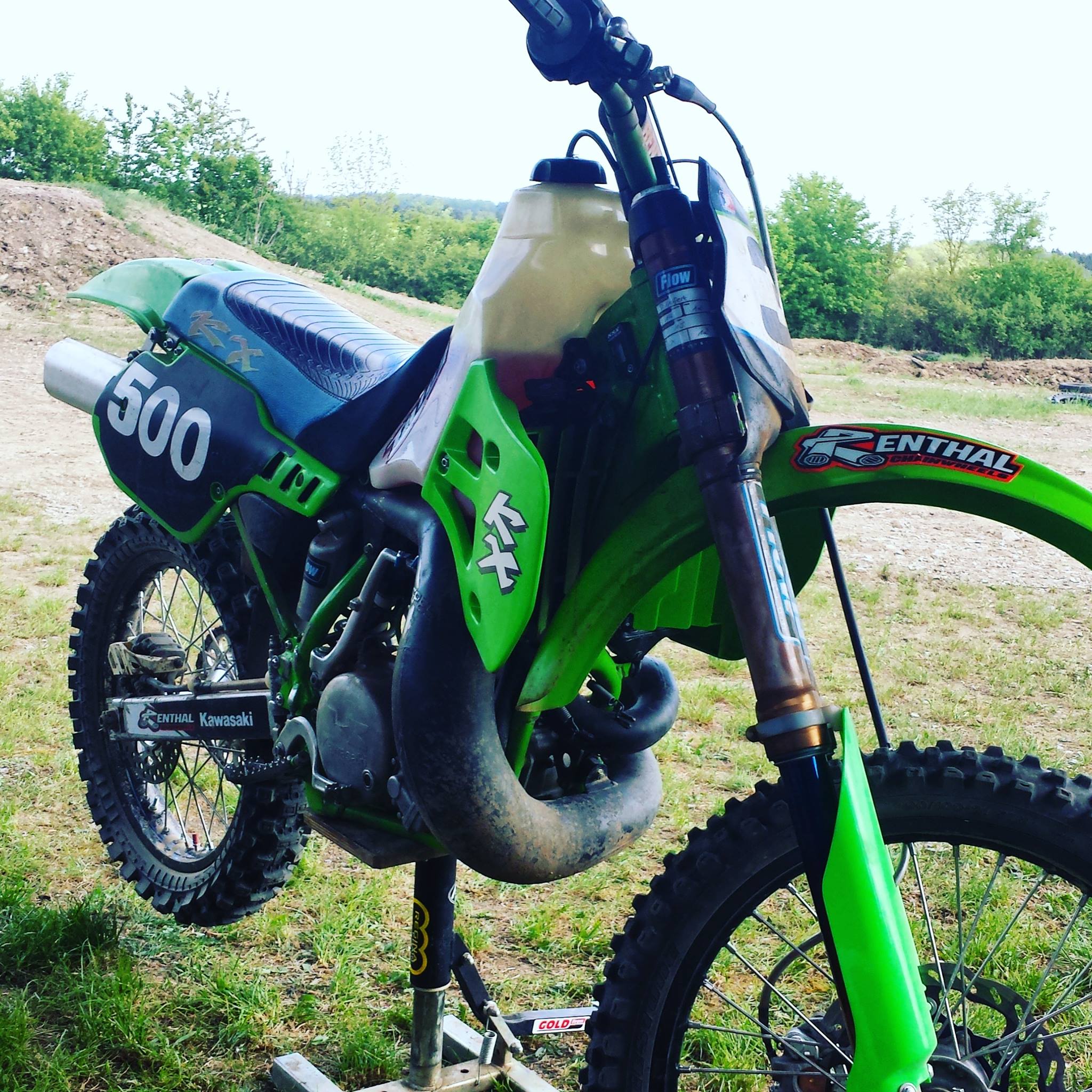 KX500 (1988-2004) KX250 (88-89) 3.9 GALLONS # 11412 - Image 2