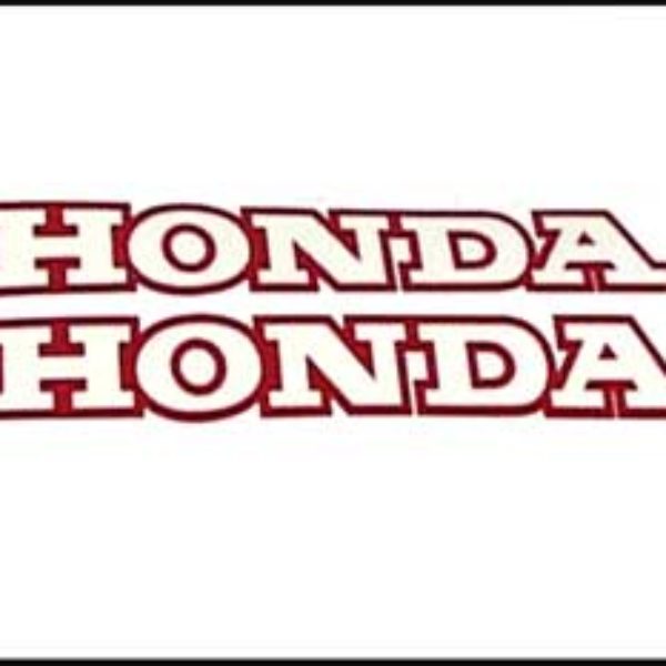 S-19 Honda Plain Red Straight
