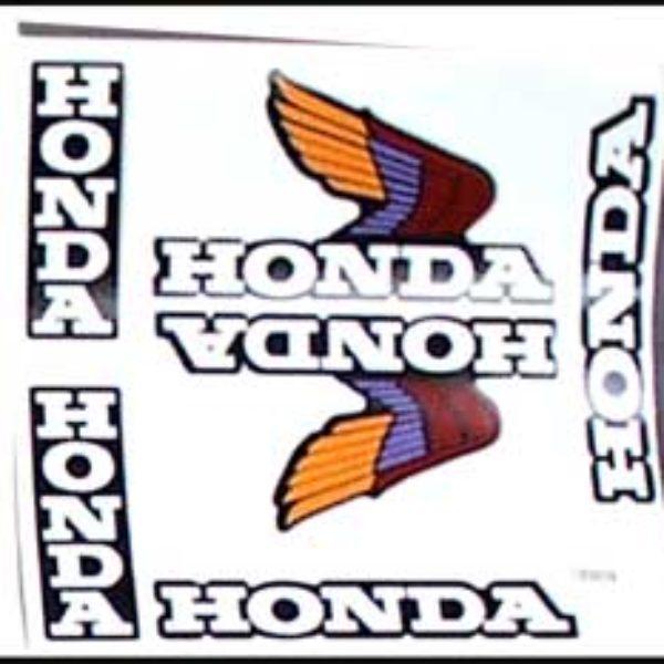 S-7 Honda Wing Sheet Red/Purple/Gold