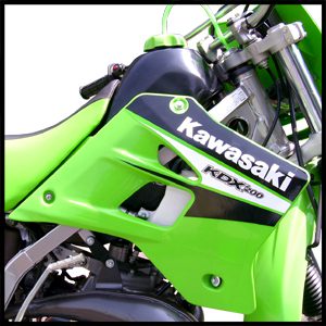 1483 FULL KDX 200/220 (1997-2007) 3.6 GALLONS #11483