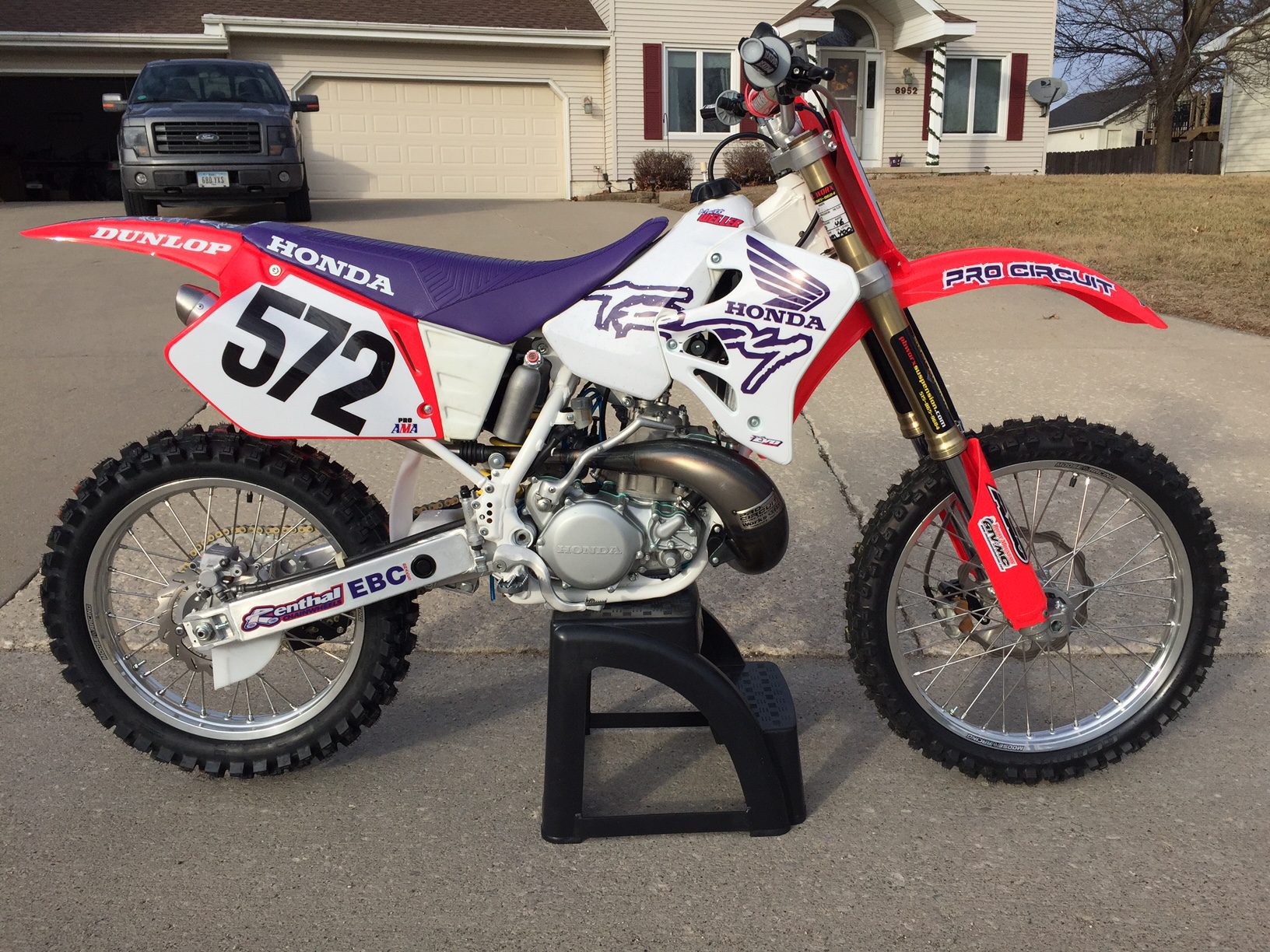 CR250R (92-96) CR125R (93-97) STOCK TANK #11329 - Image 2