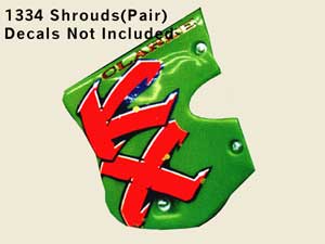 1334 SHROUDS TO FIT 1332 (PAIR) #11334