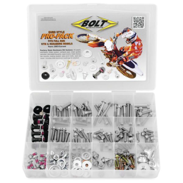 BOLT Motorcycle Hardware Pro Pack for KTM/Husaberg #B2004-EUPP